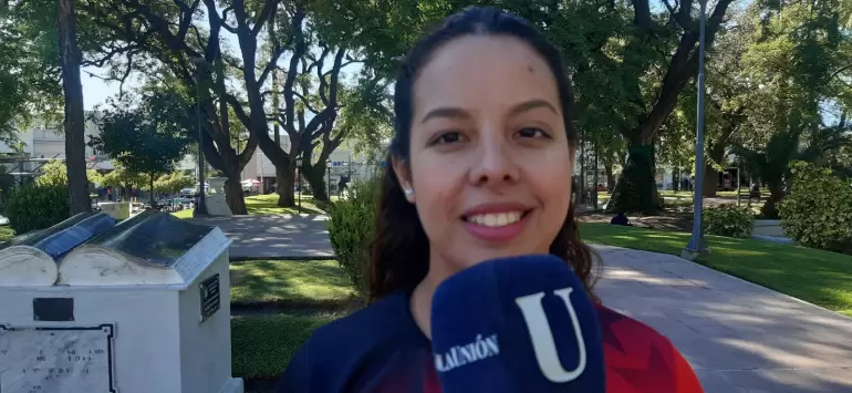 Daniela Ponce, profesora de la escuela