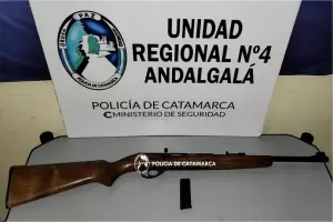 Tras una denuncia por amenaza de muerte, secuestraron un arma de fuego