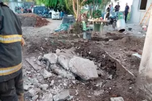 Tragedia: Un hombre y un beb murieron luego de que estallara un pozo negro