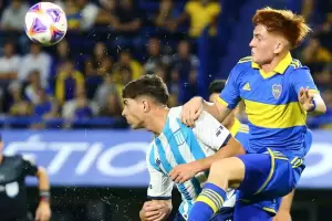 En un partido caliente, Boca Juniors venci 3-1 a Racing y se recuper en el campeonato
