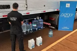 Gran operativo: La Aduana secuestr 60 litros de ketamina en bidones