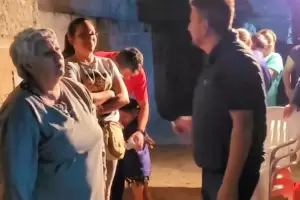 Ledesma visit el B Eva Pern donde pidi que sigan acompaado al peronismo