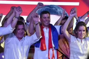 Con amplia ventaja, Santiago Pe�a gan� las elecciones en Paraguay y llam� a la unidad