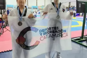 Dos catamarqueos lograron podios en el Nacional Apertura de Taekwondo 2023