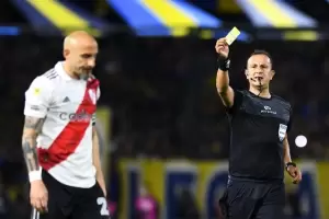 Daro Herrera vuelve a dirigir tras la suspensin que recibi por su polmica actuacin en el Superclsico