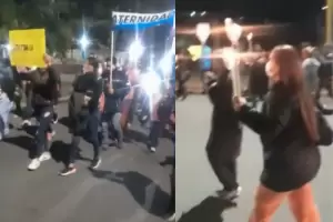 Trabajadores de la Maternidad realizaron una nueva marcha en apoyo a Acevedo