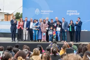 Catamarca: El Presidente dijo que su gestin super las 100.000 viviendas entregadas en todo el pas