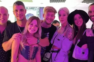 Ariel Ansaldo festej su cumpleaos a lo grande, junto a los exparticipantes de Gran Hermano