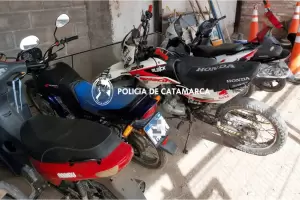 Operativo de control vehicular en Recreo termin con 7 motocicletas secuestradas