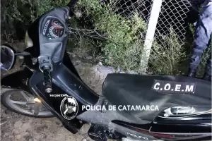Recuperan elementos sustrados y una motocicleta