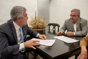 Jalil se reuni con el abogado Gregorio Dalbn para discutir sobre la Reforma Judicial