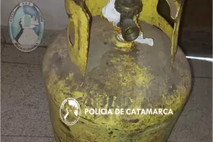 Le robaron la garrafa y la Polica la recuper