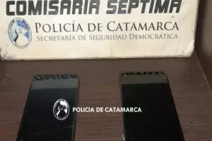 Alto Fariango: detienen a dos arrebatadores y recuperan dos celulares