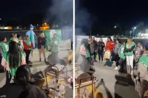 Con una vigilia, ATE Salud y personal de la Maternidad pidieron el regreso de Acevedo