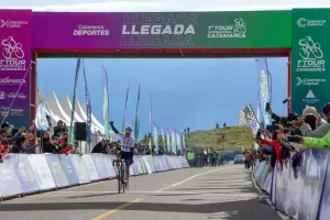 "Superman" Lpez gan la etapa "Reina" del Tour Internacional a Catamarca