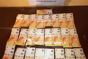 Recuperan efectivo sustrado de una vivienda