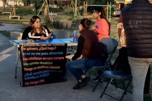 Asesoramiento jurdico puerta a puerta en el norte de la Capital