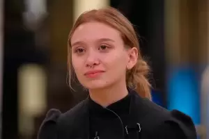 En una noche de mucha tensin, Delfina se despidi de Masterchef a puro llanto