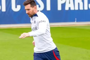 Final del castigo para Messi, que volvi a entrenarse con Pars Saint Germain