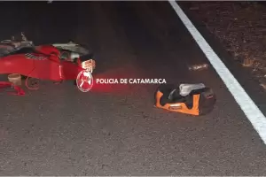 Un animal suelto provoc un violento accidente en la ruta 60