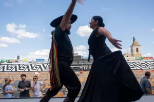 Los campeones Gabriela y Pablo: "El tiempo forj� una pareja de baile que hoy lleg� a lo m�s alto"