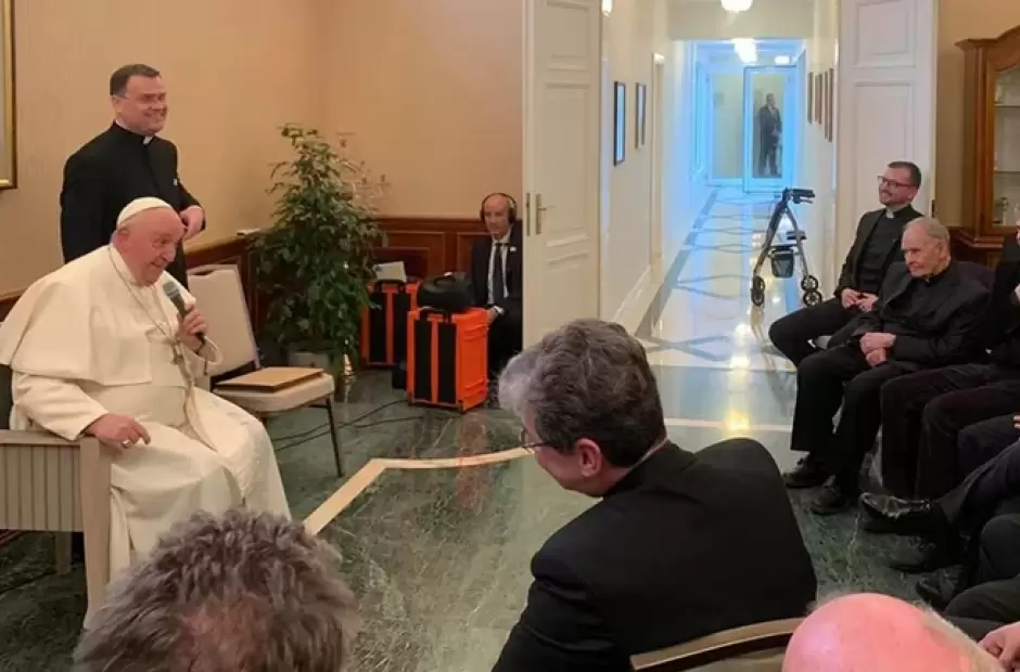 Francisco dialog con jesuitas hngaros sobre el secuestro de dos curas en la Ar