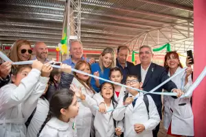 Jalil celebr el 148 aniversario de Recreo con la inauguracin de obras y una entrega de vehculos al municipio