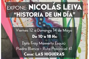 Nicols Leiva expone "Historia de un Da", una muestra de arte en un entorno natural