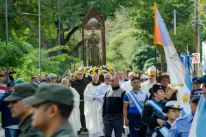 Emotiva memoria de los fieles al Beato Esqui y fuerte llamado a imitar su compromiso con la Patria