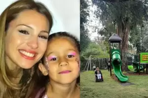 Pampita inaugur una plaza en homenaje a su hija Blanca