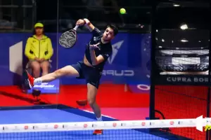 Con su victoria nmero 30, Agustn Tapia avanza a semifinales con Coello en el Open de Vigo