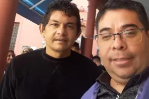 Devoto y agradecido: El Pulga Rodr�guez visit� a la Virgen del Valle