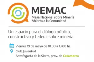 Catamarca recibe a la Mesa Nacional sobre Minera Abierta a la Comunidad