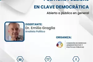 Charla sobre polticas pblicas y democracia en el Colegio de Abogados de Catamarca