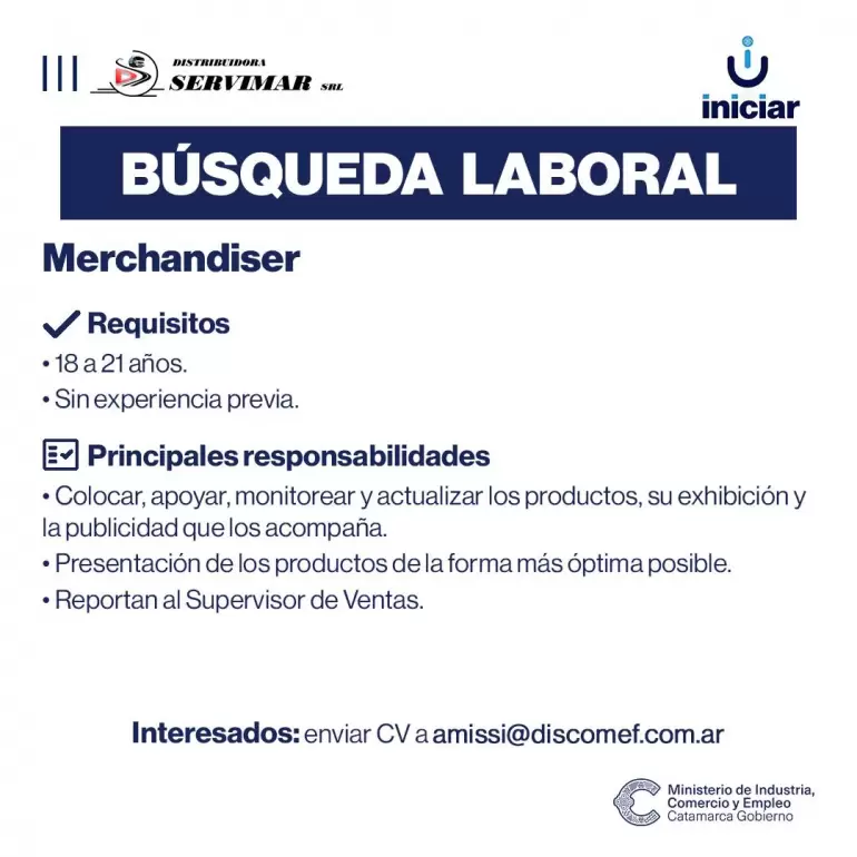 oportunidad laboral
