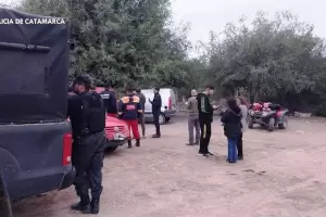 Intenso operativo de bsqueda de Julio Csar Reyes en la zona de La Aguada