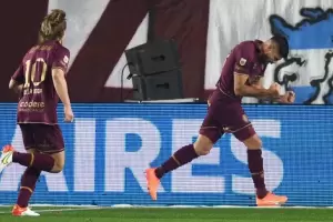 Con gol de Daz, Lans volvi al triunfo ante Newell's