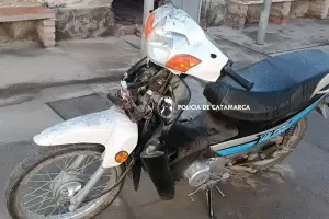 Santa Mara: recuperan motocicleta sustrada de una vivienda