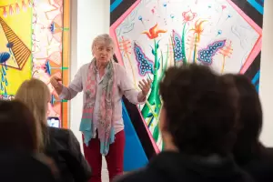 Nicols Leiva inaugur su muestra en el Bellas Artes