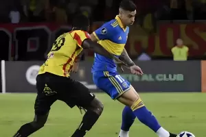 Boca cay ante Deportivo Pereira por 1 a 0 en Colombia