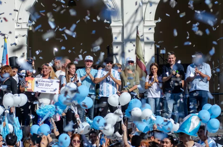 Los ganadores en Capital - Foto Gustavo Roldn / La Unin