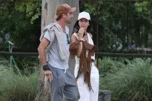 Zaira Nara y Facundo Pieres, reconciliados en Londres