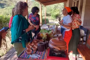 Gran respuesta del pblico a las propuesta de cocina saludable y con identidad