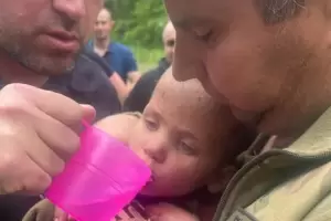 Ucrania: Encontraron sana y salva a una nia que estuvo cuatro das perdida