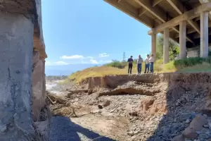 Puente de Sumalao: habilitaran trnsito por un baden provisorio en una semana