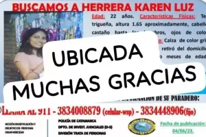 Ubicaron a la joven madre que estaba extraviada con su beb