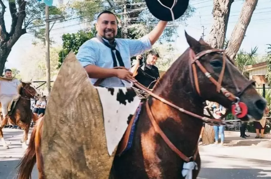 Acto y homenaje gaucho