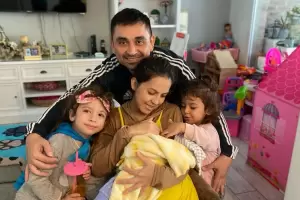 Final feliz: Dieron el alta a Roco Atala, esposa de Gernimo Ahumada