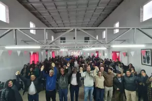 Daniel Ros y Graciela Moreno lanzaron sus candidaturas en Beln con el respaldo de Marchioli