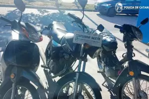 Operativo policial en la zona sur de la Capital: Secuestraron cinco motos en un control vehicular